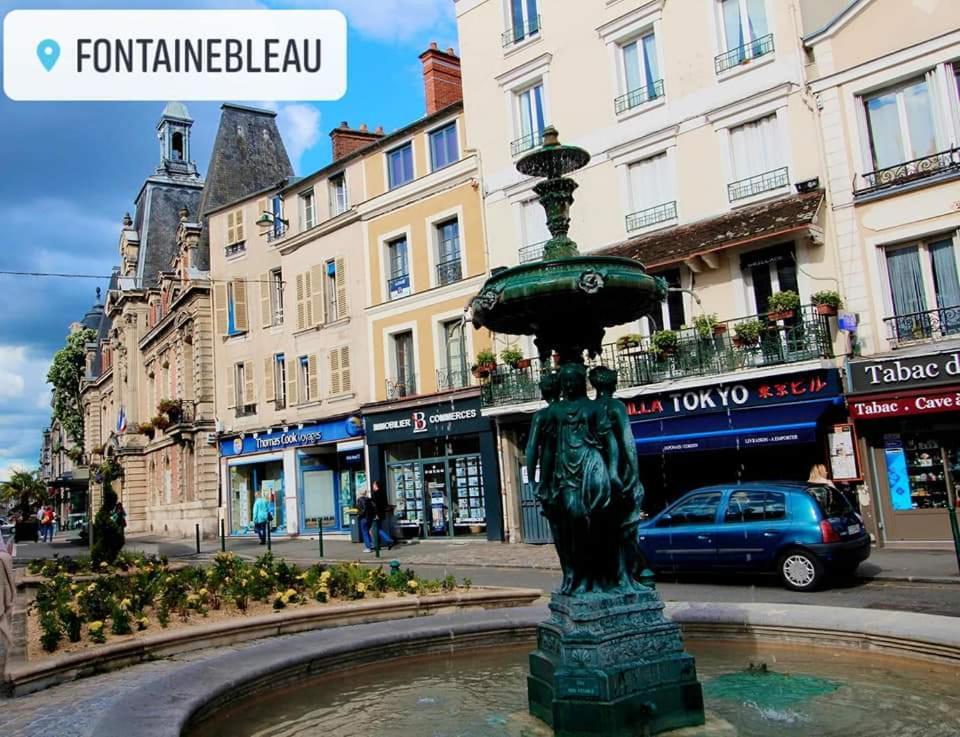 Studio Royal By Beds4Wanderlust - Place Du Marche Avec Parking Prive フォンテーヌブロー 部屋 写真